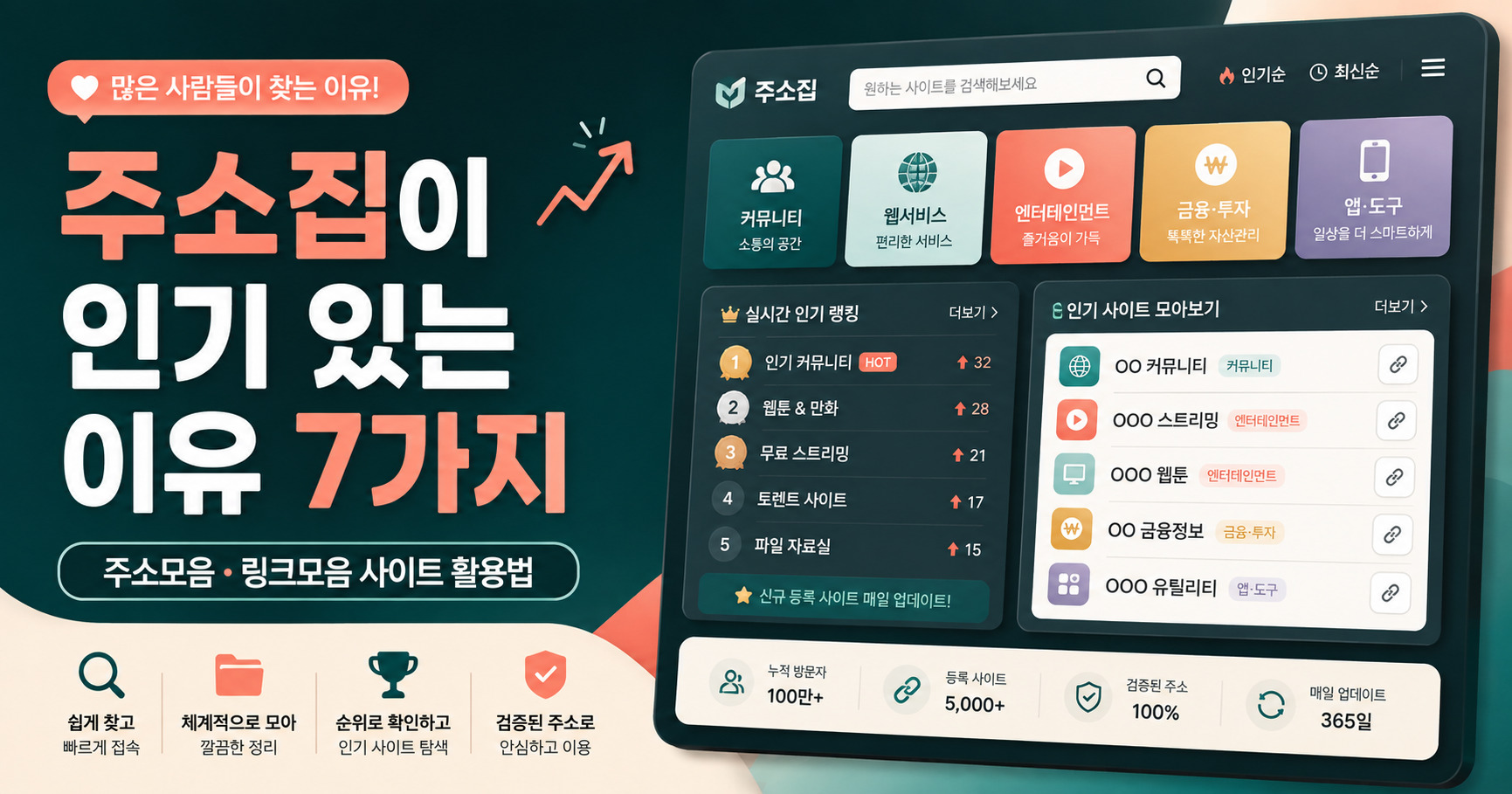 주소집이 인기 있는 이유 7가지